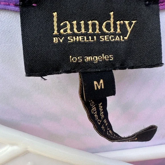 Laundry by Shelli Segal Geometric Print Dress | Sleeveless | Size M | Multicolor - Picture 3 of 3